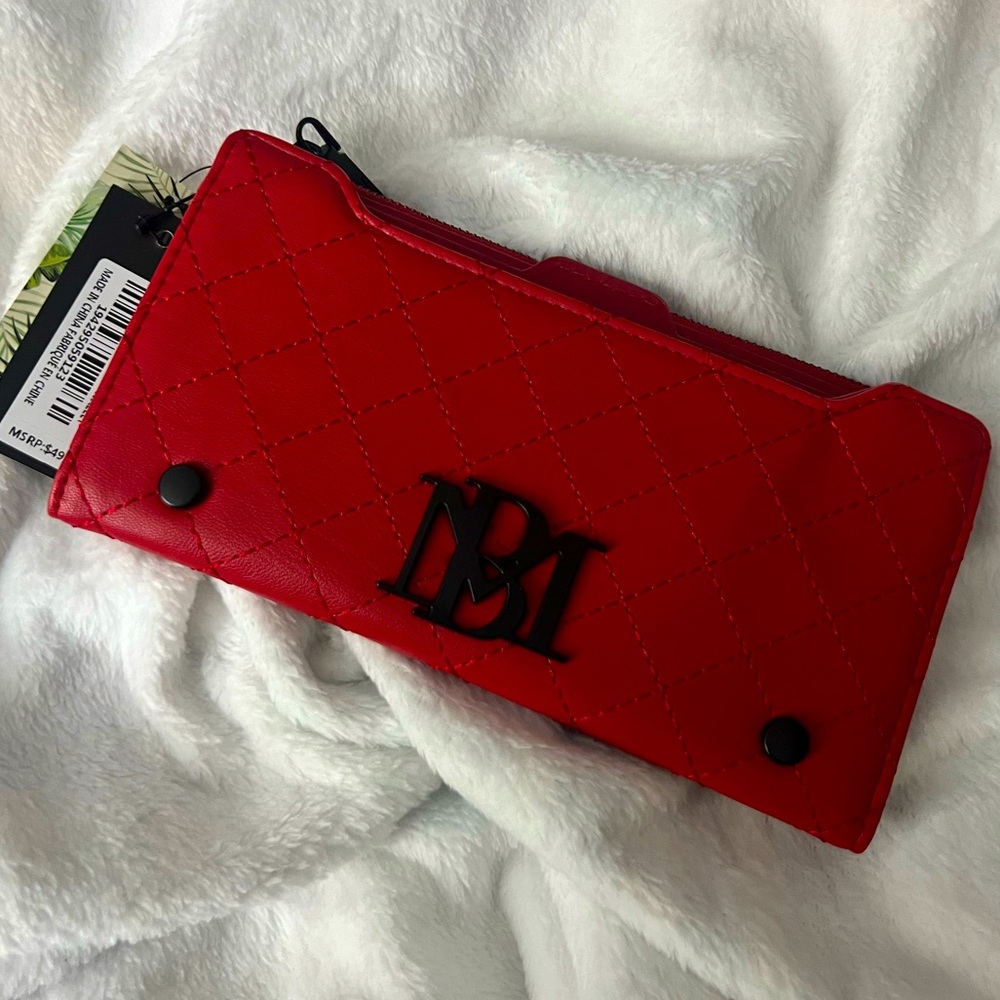 Badgley Mishcka Red Wallet